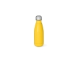 Recycled stainless steel bottle, matte, 400 ml colour dark yellow