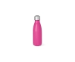 Recycled stainless steel bottle, matte, 400 ml colour fuchsia