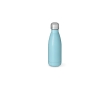 Recycled stainless steel bottle, matte, 400 ml colour light blue
