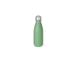 Recycled stainless steel bottle, matte, 400 ml colour pastel green