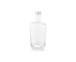 EU-made glass bottle with drip-proof closure 790ml colour transparent