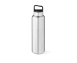 Recycled stainless steel bottle with carabiner, 1.5 L colour silver