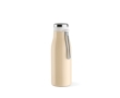 Recycled stainless steel bottle in colours, 380 ml colour champagne