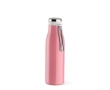 Recycled stainless steel bottle with thermal function, 470 ml colour light pink
