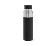 Recycled stainless steel bottle doubles as a cup, 720ml colour black
