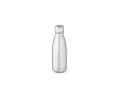 Thermal bottle made of recycled stainless steel, 400 ml colour silver
