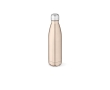 Thermal bottle made of recycled stainless steel, 800 ml colour champagne