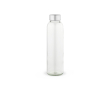 Glass bottle with silver drip-proof screw cap 510 ml colour transparent