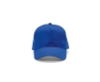 5 panel hat made of recycled cotton, 220 g/m2 colour blue