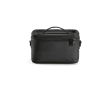 Recycled plastic cool bag with double carry handles 7.5L colour black