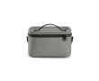 Recycled plastic cool bag with double carry handles 7.5L colour grey