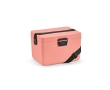 Recycled cooler box with carrying strap, 12 L colour salmon