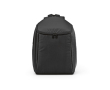 Recycled polyester insulated backpack with double zip 12 L colour black