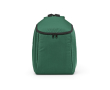 Recycled polyester insulated backpack with double zip 12 L colour green