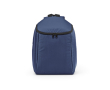 Recycled polyester insulated backpack with double zip 12 L colour navy-blue