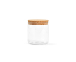 Borosilicate glass kitchen jar with cork lid 500 ml colour transparent