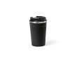 Sustainable thermal mug, recycled steel, 400 ml colour black