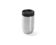 Recycled steel thermal travel mug, 320ml colour black