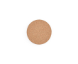 Round natural cork coaster made in the EU for cups and glasses colour natural