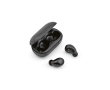 Comfortable wireless earphones with case colour black