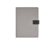 Document folder with tablet and phone protection, A4 colour dark grey