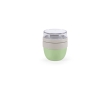 Recycled steel, dual compartment, jar, 260ml colour marbled green