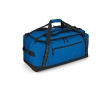 Duffle bag with adjustable reflective straps colour blue