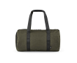 Recycled nylon gym bag with shoe compartment colour dark green