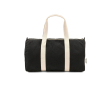 Gym-ready sports bag in eco-friendly fabric 30 L colour black