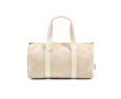 Gym-ready sports bag in eco-friendly fabric 30 L colour natural
