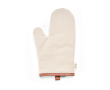 Robust eco cotton kitchen glove with separate thumb 280 g/m2 colour natural