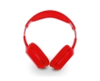 Sustainable wireless headphones with 8 hours playback colour red