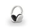 Wireless noise-cancelling headphones with mic colour light grey