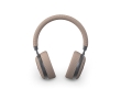 Sustainable noise-canceling headphones colour champagne