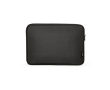 Durable waterproof recycled nylon laptop sleeve 15.6'' colour black