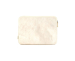 15.6\" recycled canvas laptop sleeve with rigid padding colour natural
