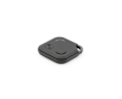 Compact recycled plastic tracker for everyday use colour black