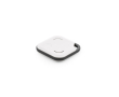 Compact recycled plastic tracker for everyday use colour white