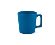 Ceramic mug with matte finish in bright colours, 310ml colour blue