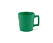 Ceramic mug with matte finish in bright colours, 220 ml colour green