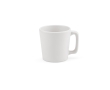 Ceramic mug with matte finish in bright colours, 60 ml colour white