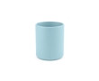 Ceramic mug with matte finish, without handle, 210 ml colour pastel blue