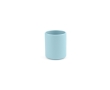 Ceramic mug with matte finish, without handle, 60 ml colour pastel blue