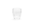 Double-walled borosilicate glass mug, 60 ml colour transparent