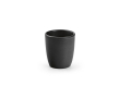 Matte ceramic espresso coffee cup 80 ml colour black