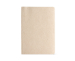A5 notebook with banana fibre cover, date space and dotted pages colour champagne