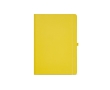 Recycled paper notebook with hard cover, A4 colour dark yellow