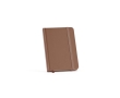 Notebook with lined sheets recycled paper, A6 colour brown
