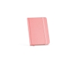 Notebook with lined sheets recycled paper, A6 colour pink