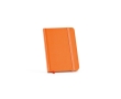 Notebook with lined sheets recycled paper, A6 colour orange